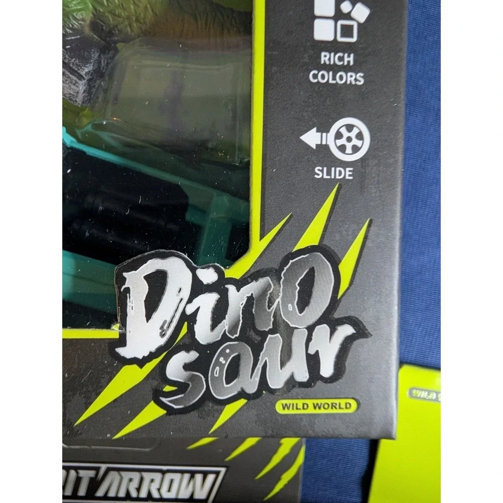 Spirit Arrow Dino Sour Toy  Dinosaur Set‎ Of 4 Gift Christmas